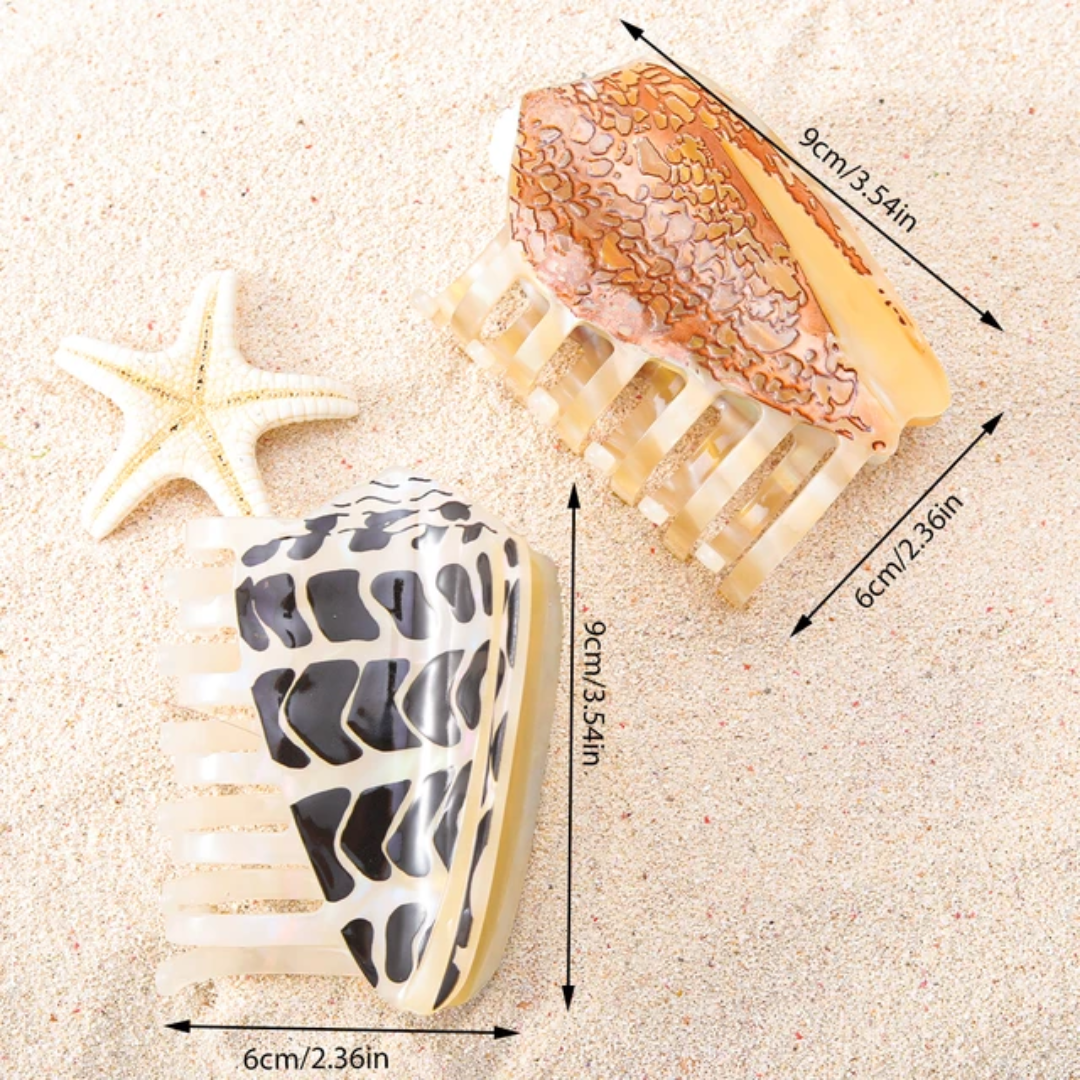 Cone Shell Hair Clip