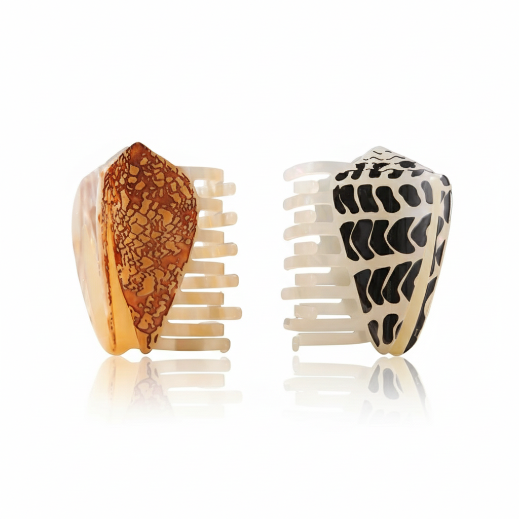 Cone Shell Hair Clip