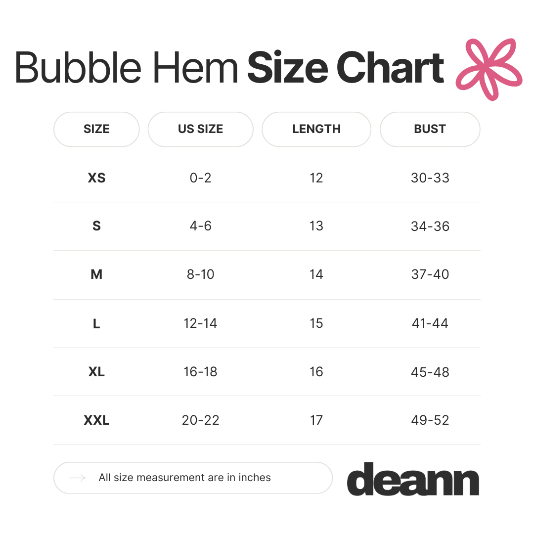 Sunset Puakenikeni Bubble Hem Top