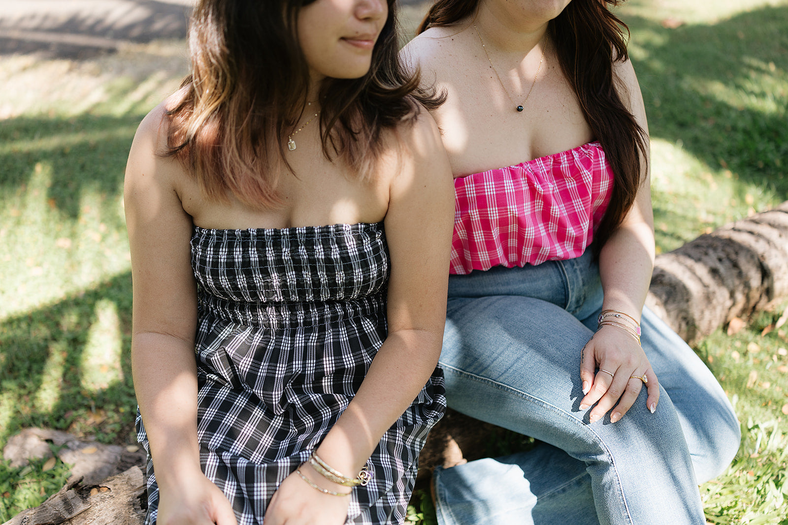 Guava Pink Bandeau Top