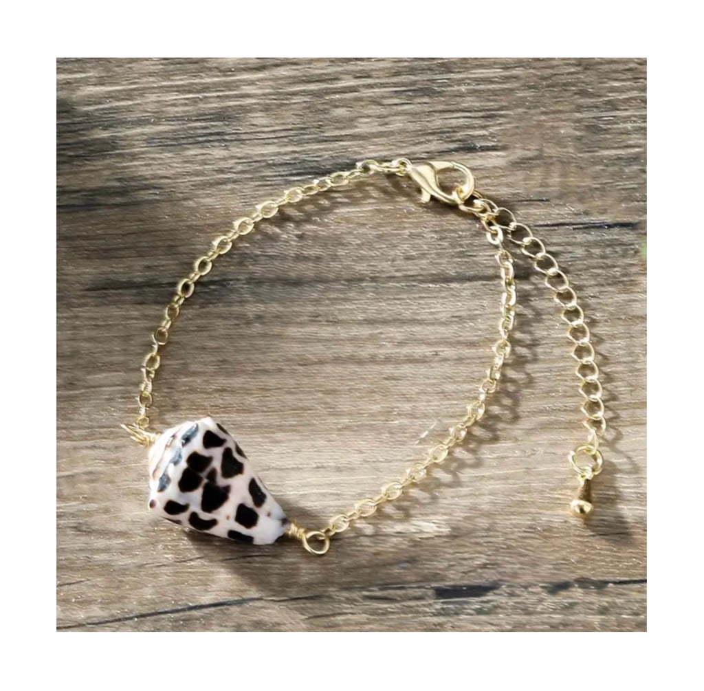 Hebrew Cone Shell Bracelet