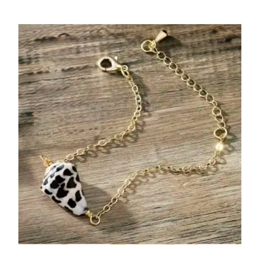 Hebrew Cone Shell Bracelet